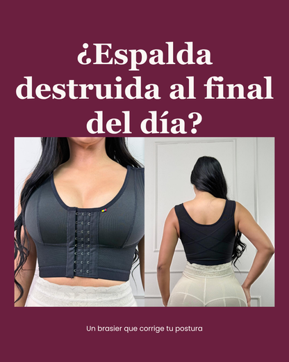 Sostén facilitador de postura con control de volumen del busto Multi/Functional